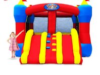 inflable doble azul